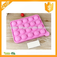 Hot selling heat resistant silicone multicolored chocolate mold